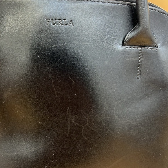 Vintage FURLA Leather Bag - Picture 2 of 12